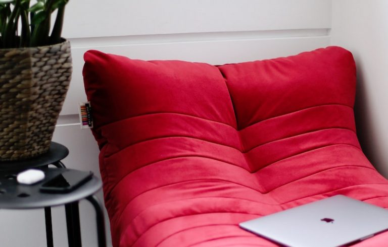 Mophorn Poltrona a sacco, sedia gigante per adulti con rivestimento sfoderabile e lavabile